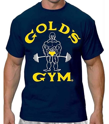 Gold's Gym Basic T-Shirt - Official Licensed - BT-2 (L, Cardinal